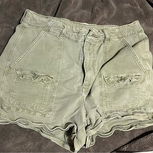 American Eagle Outfitters Olive Jean Shorts